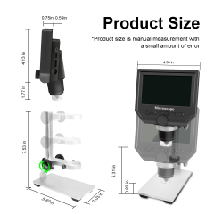 600X LCD Digital Microscope