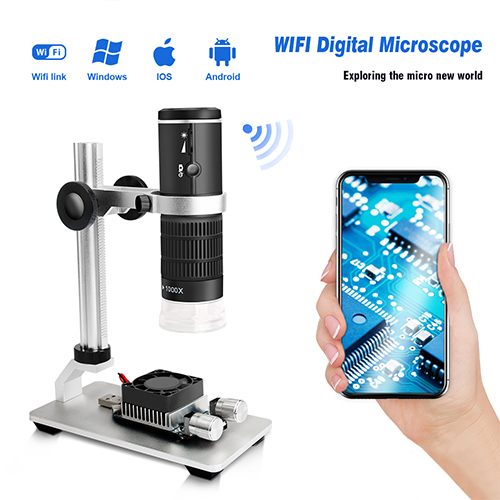 Microscope Digital Connecté - 1000x pour réparation électronique sm